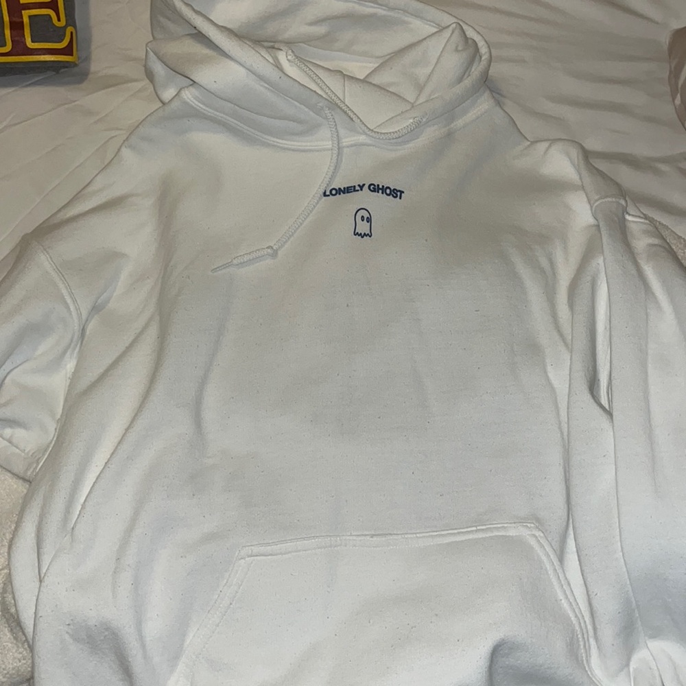 Lonely Ghost blue & white TMWYGH Hoodie